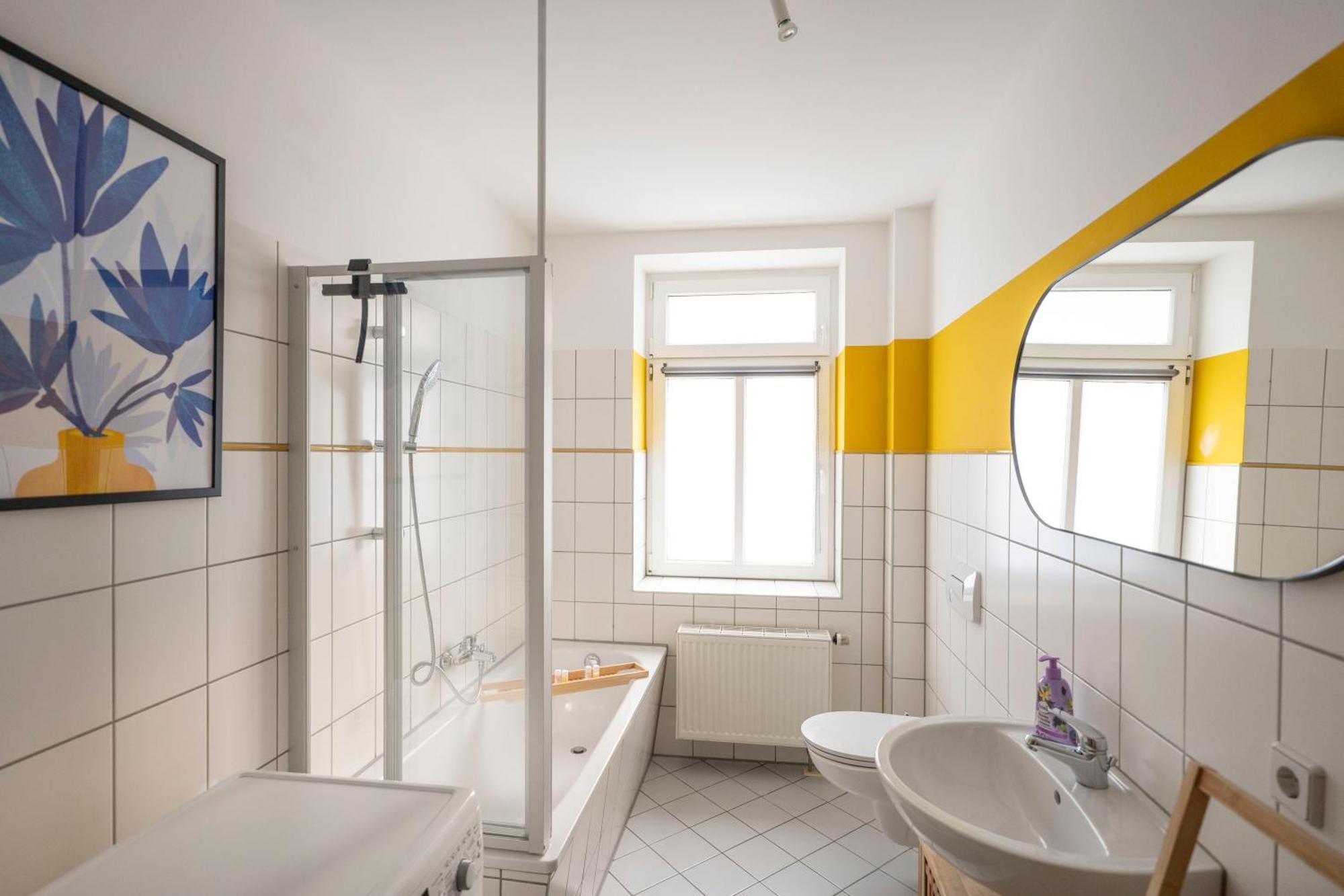 Boho-Suite - Sauna, Netflix, Nespresso, Zentral, Messe Chemnitz Exterior photo
